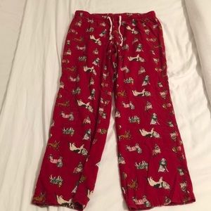 Holiday and Dog themed Pajama Pants